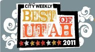 Best of Utah award from City Weekly.
