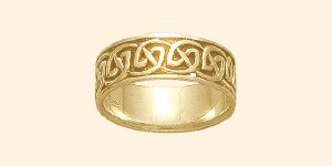 Celtic wedding ring options available through Gypsy Moon Emporium.